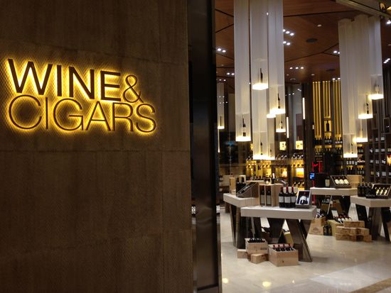 Mal eine etwas andere Vinothek.