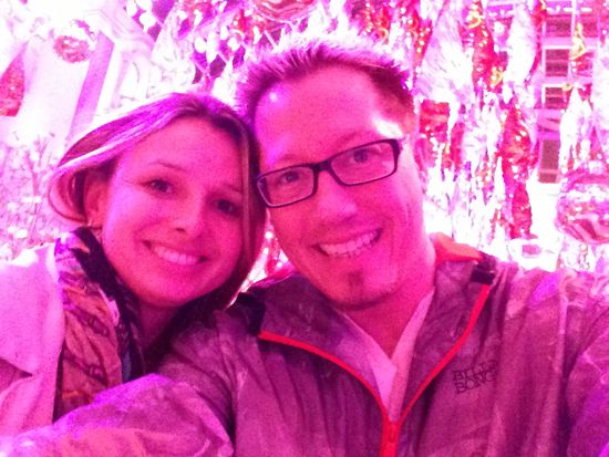 A weng gezockt, gewonnen, Bildchen geschossen und dann ging es wieder zum Check-Point (Hotel)