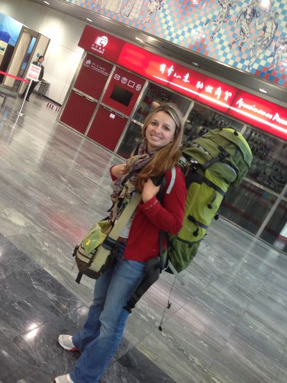 Mit Sack und Pack geht's weiter nach...