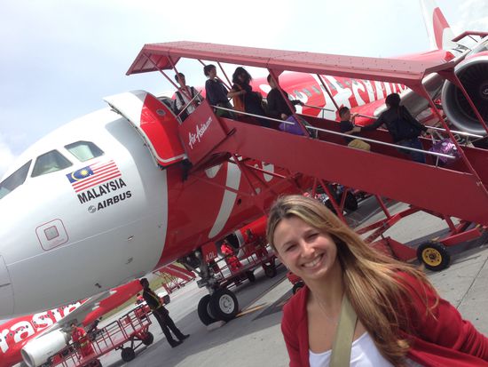 Angekommen in KL
Die Frisur sitzt (fast)