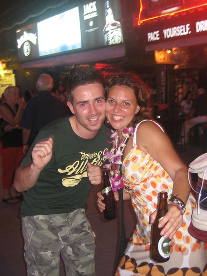 Das ist einer der Iren (Darren)