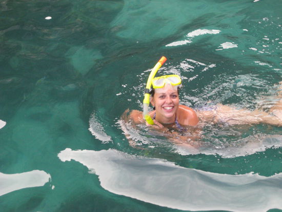 beim Schnorcheln auf dem Weg zur Maya Bay