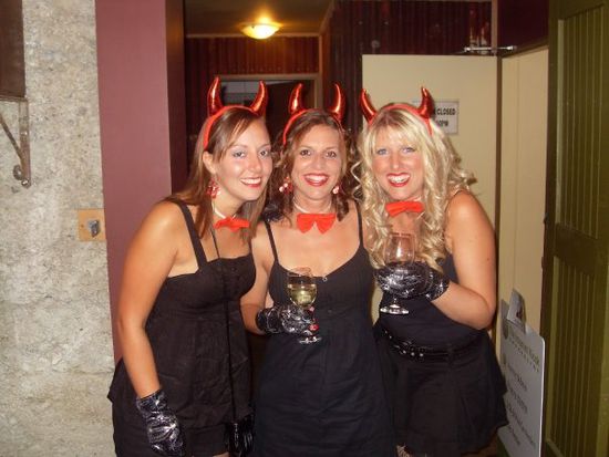 Stacey, ich und Leanne