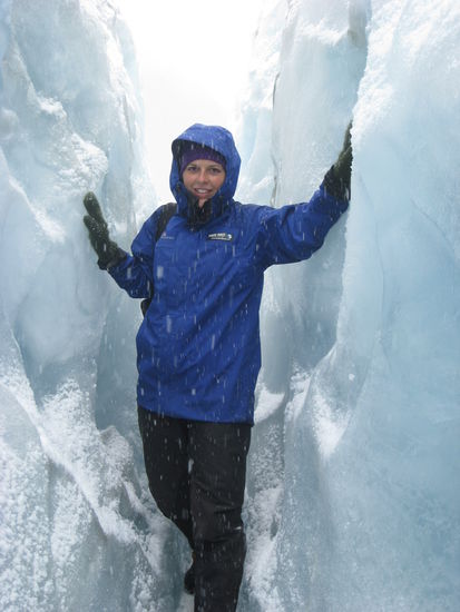 vermummt wie ein Eskimo 