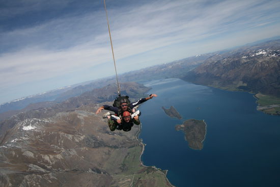 das unten bin ich auf 12000 Fuss 