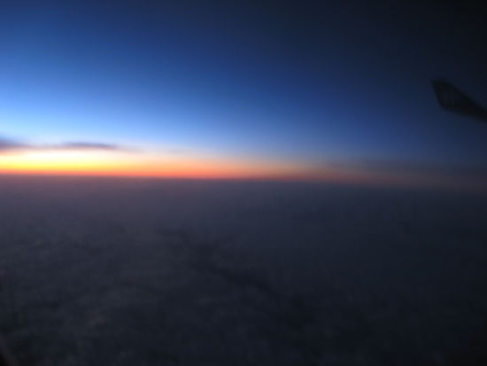 Die Sicht aus dem Flieger