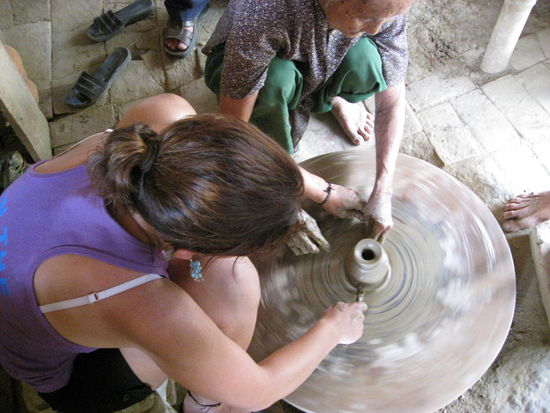 meine ersten Toepferversuche