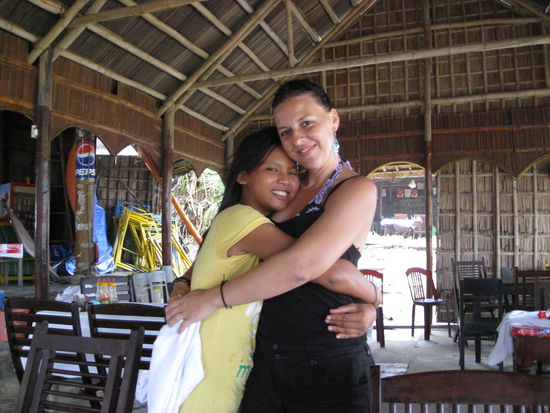 das ist Lan, eine sehr witzige und liebe Vietnamesin