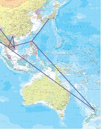 Unsere Reiseroute