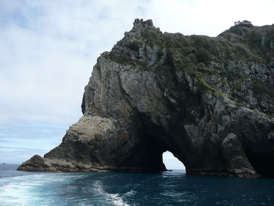 das beruehmte Hole in the Rock
