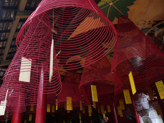 "Raeucherspiralen" die ewig brennen