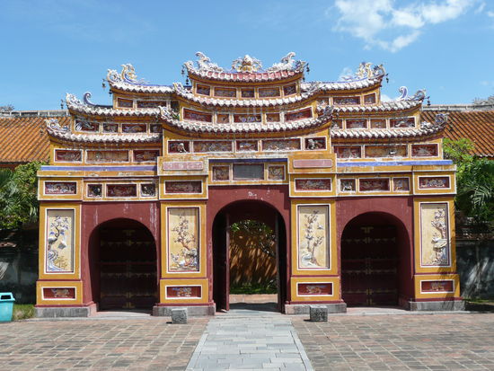 Tor innerhalb der alten Zitadelle