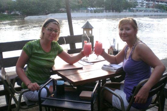 später im good view mit melonenshake...