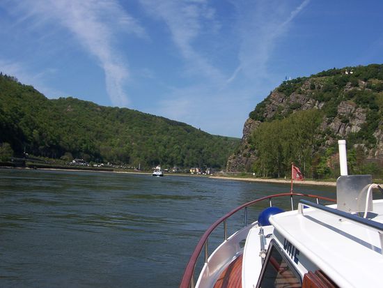 Der Loreley-Felsen