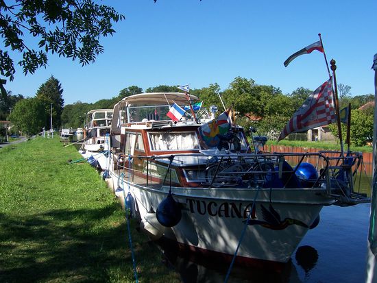 Treffen mit Tucano an Schleuse 1