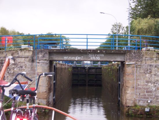 hier haben wir  2007 3,30 m gemessen