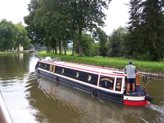 ein englisches Narrow-Boot