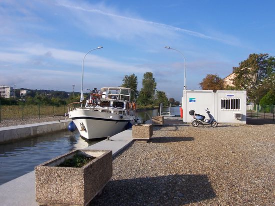 die neue Schleuse 41 Mülhausen