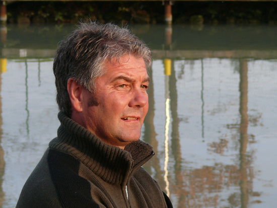 Klaus Nowacki, Chef der Marina Alte Fahrt Fuestrup