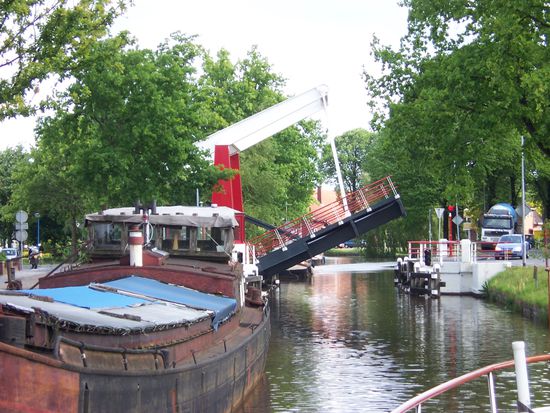 im Stadskanal kanns schon mal eng werden