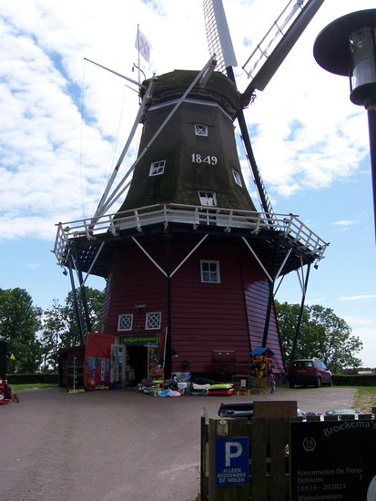 Windmühle De Hoop in Dokkum