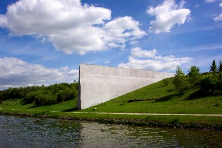 Die Europäische Wasserscheide am Main-Donau-Kanal