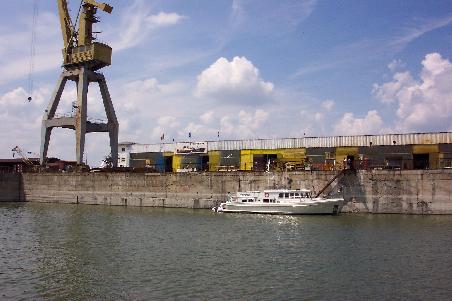 Die holländische Stentor-Werft in Oltenita