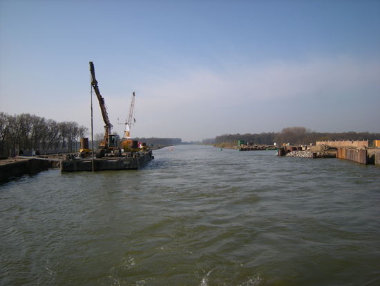 der Dortmund-Ems-Kanal ist immer noch Baustelle
