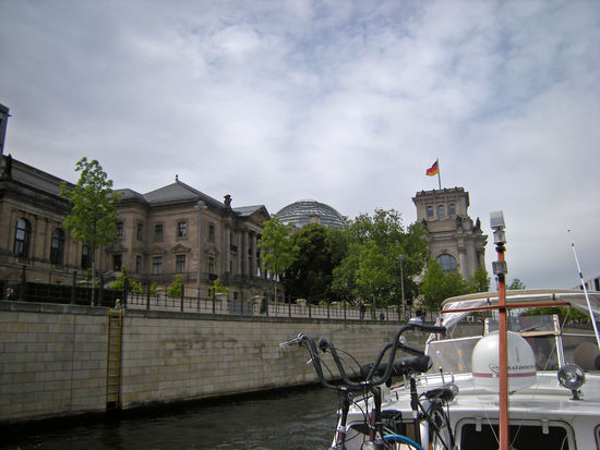 die Glühbirne vom Reichstag