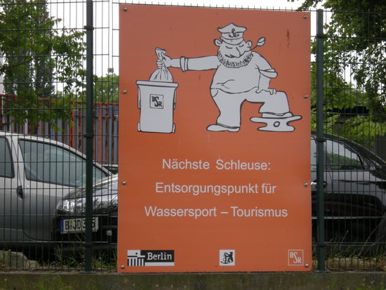 Man wird in Berlin auch seinen Müll los