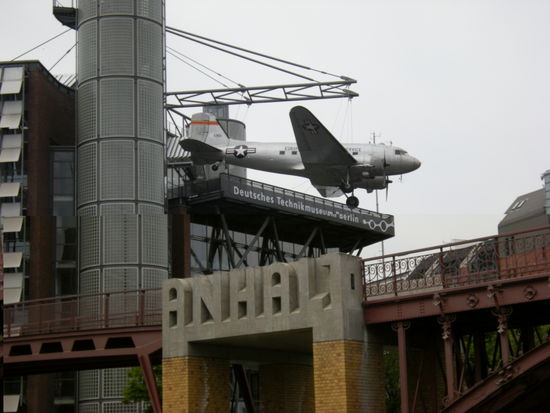 Ein Rosinenbomber auf dem Technischen Museum