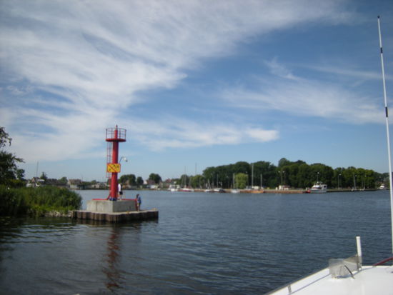 Einfahrt nach Ziegenort