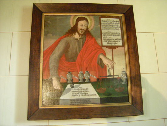 Jesus als Apotheker in Werder