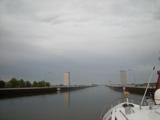 der Trog kommt in Sicht