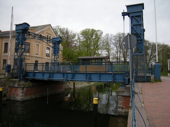 die Hebebrücke in Plau