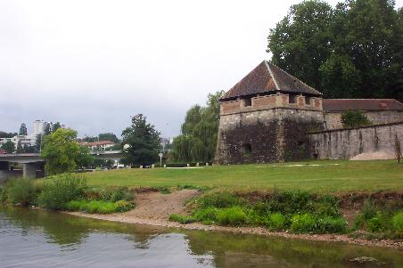 Besancon ist eine stark befestige Stadt