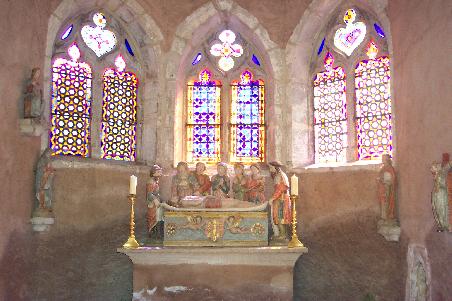 in der Pestkapelle unter Verschluss