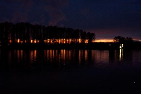 ist das Cattenom das da leuchtet?
