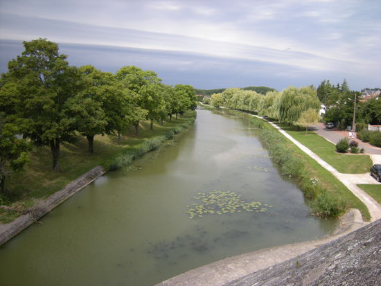 der ehemalige Kanal