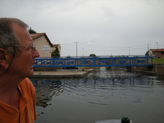 hier ist die Verbindung zwischen Kanal, Hafen und Loire