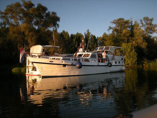 Abends in der Saône