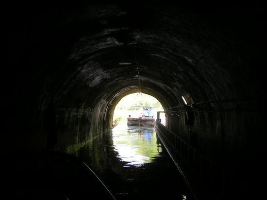 schon wieder ein Tunnel, diesesmal im Schlepp
