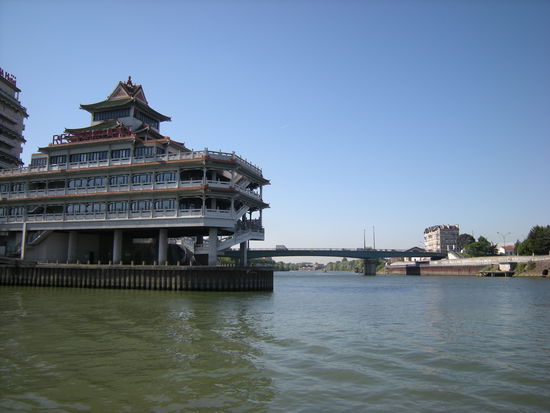 Zusammenfluss von Marne und Seine