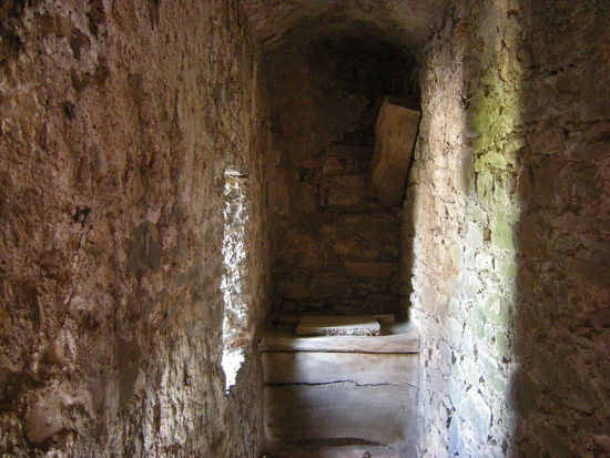 ein richtiges Klo im Castle