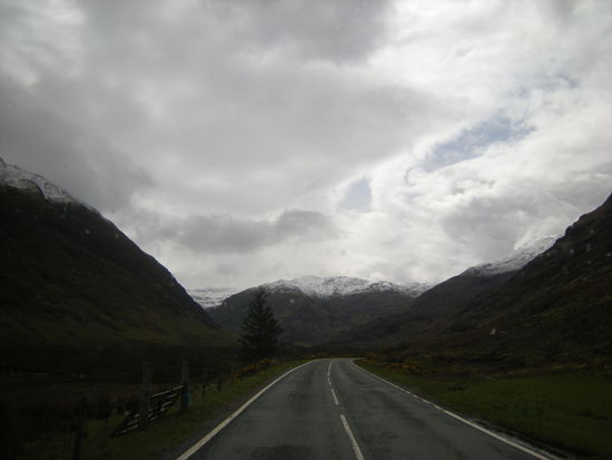 Wir fahren weiter Richtung Fort Augustus um die dortige Schleusentreppe zu bewundern
