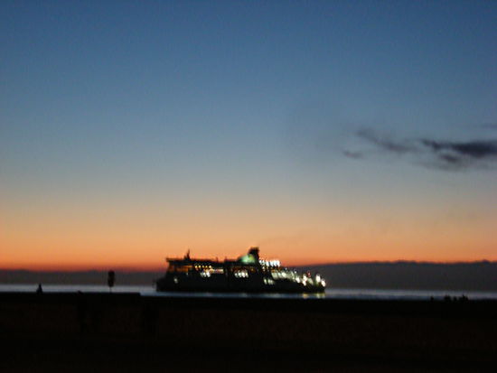 ob das morgen unsere Fähre wird?