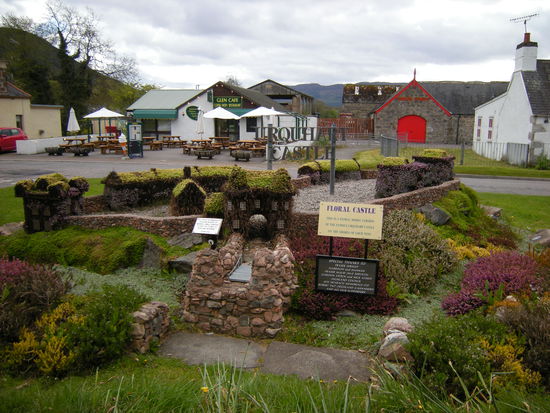 Urquhart Castle im Modell