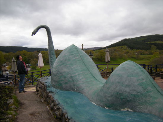 Nessie lebt jetzt an Land