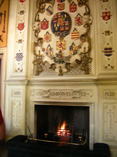 auf dem Rückweg ist Dunrobin geöffnet