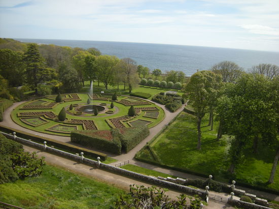 der Garten ist genauso schön